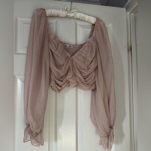 Size M beautiful powder pink color